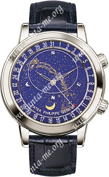 Patek Philippe Celestial Mens Wristwatch 6102P-001