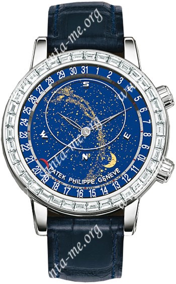 Patek Philippe Celestial Mens Wristwatch 6104G-001
