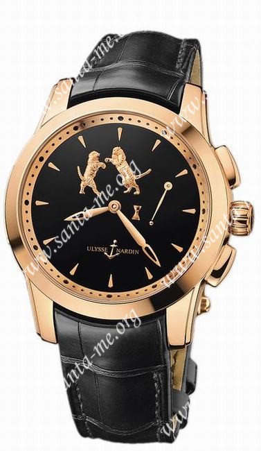 Ulysse Nardin Hourstriker Mens Wristwatch 6106-130/E2-TIGER