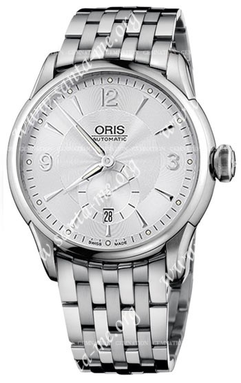 Oris Artelier Small Second Date Mens Wristwatch 623.7582.4071.MB