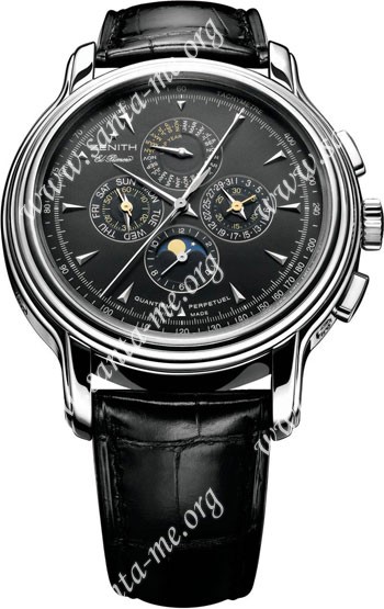 Zenith Chronomaster XXT Quantieme Perpetual Mens Wristwatch 65.1260.4003-21.C505