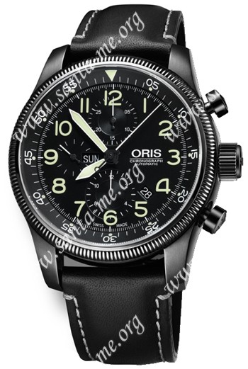 Oris Big Crown Timer Chronograph Mens Wristwatch 675.7648.4234.LS