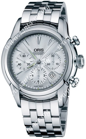 Oris Artelier Chronograph Mens Wristwatch 676.7547.40.51.MB