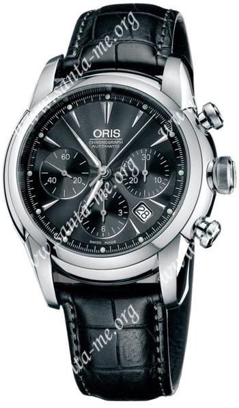 Oris Artelier Chronograph Mens Wristwatch 676.7547.40.54.LS