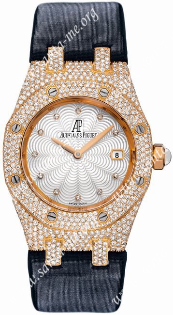 Audemars Piguet Royal Oak Lady Quartz Wristwatch 67605OR.ZZ.D009SU.01