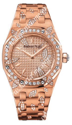 Audemars Piguet Royal Oak Ladies Quartz 33mm Wristwatch 67616OR.ZZ.1234OR.01