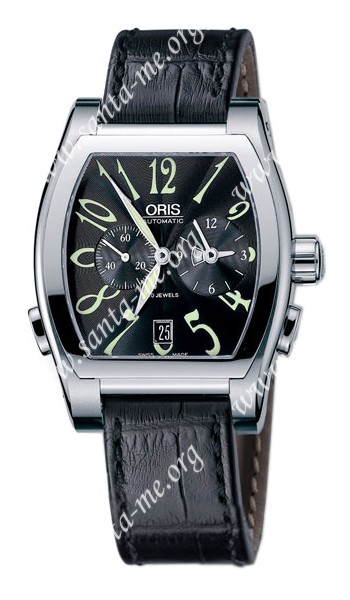 Oris Miles GMT Dual Time Mens Wristwatch 690.7540.40.64.LS