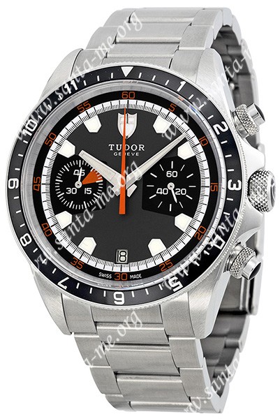 Tudor Heritage Chrono Mens Wristwatch 70330N-GYSS