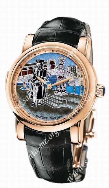 Ulysse Nardin Carnival of Venice Minute Repeater Mens Wristwatch 716-63/VEN