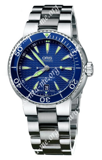 Oris TT1 Divers Date Mens Wristwatch 733.7533.85.55.MB