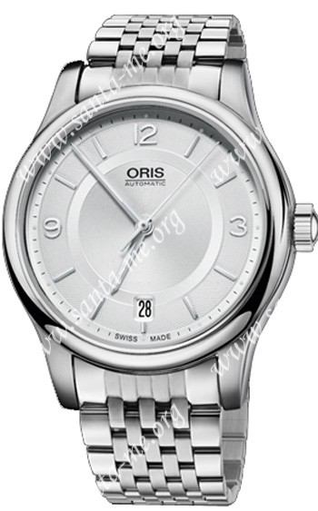 Oris Classic Date Mens Wristwatch 733.7578.40.31.MB