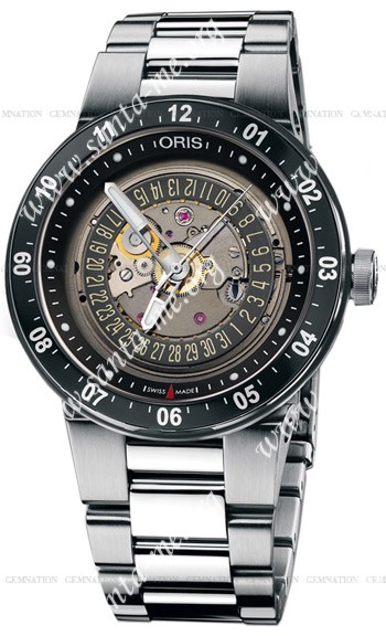 Oris WilliamsF1 Team Skeleton Mens Wristwatch 733.7613.41.14.MB