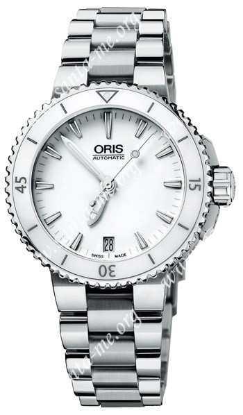 Oris Aquis Date Ladies Wristwatch 733.7652.4156.MB
