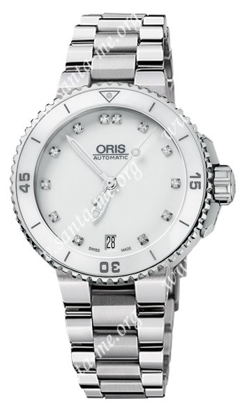 Oris Aquis Date Ladies Wristwatch 733.7652.4191.MB