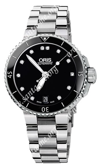 Oris Aquis Date Ladies Wristwatch 733.7652.4194.MB