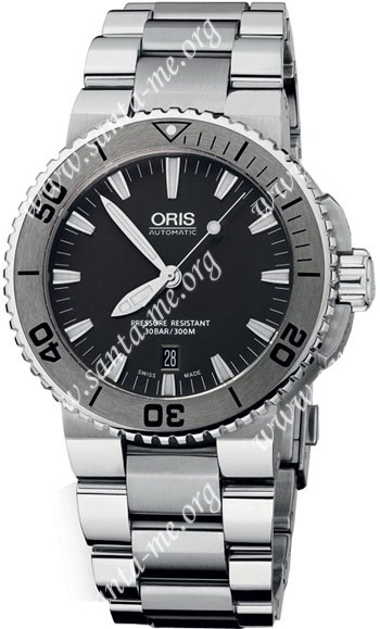 Oris Aquis Date Mens Wristwatch 733.7653.4153.MB