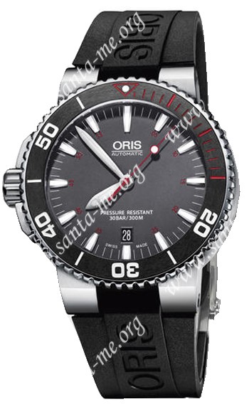 Oris Aquis Red Mens Wristwatch 733.7653.4183.RS