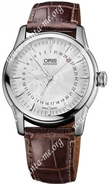 Oris Artelier Small Second Pointer Date Mens Wristwatch 744.7665.4051.LS