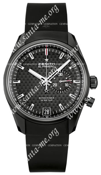 Zenith El Primero Retrotimer Mens Wristwatch 75.2030.4055-21.R580