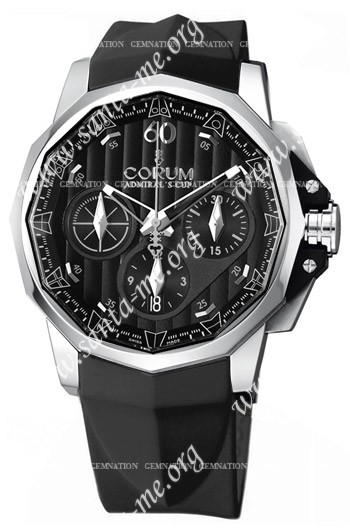 Corum Admirals Cup Challenger 44 Chrono Mens Wristwatch 753.771.20-F371-AN15