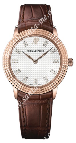 Audemars Piguet Ladies Classique Clous De Paris Wristwatch 77231OR.GG.A088CR.02