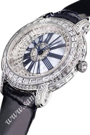 Audemars Piguet Millenary Baguette-Cut Diamonds Ladies Wristwatch 77306BC.ZZ.D025SU.01