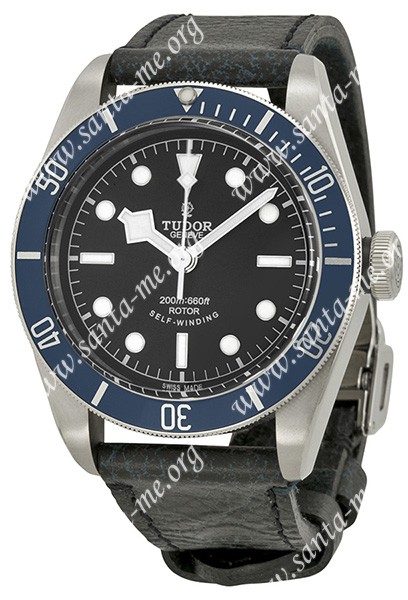 Tudor Heritage Black Bay Automatic Mens Wristwatch 79220B-BKSLS