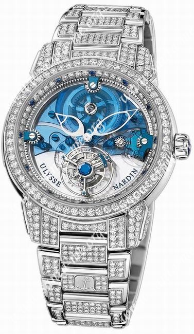 Ulysse Nardin Royal Blue Tourbillon Mens Wristwatch 799-83-8F