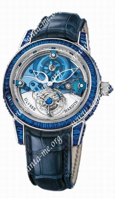 Ulysse Nardin Royal Blue Tourbillon Haute Joaillerie Mens Wristwatch 799-98BAG