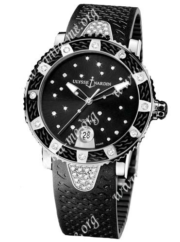 Ulysse Nardin Lady Marine Diver Starry Night Ladies Wristwatch 8103-101E-3C/22