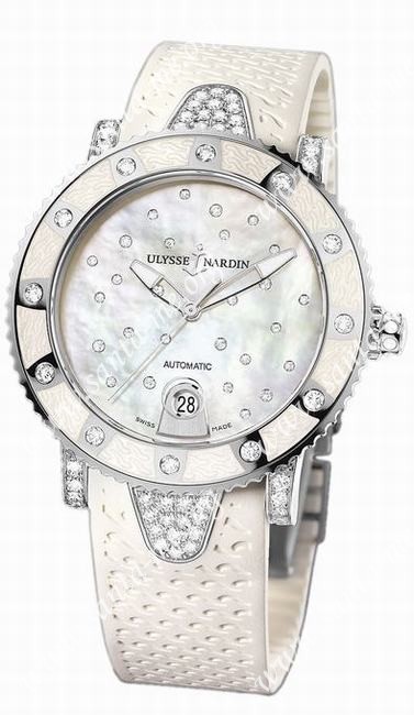 Ulysse Nardin Lady Diver Ladies Wristwatch 8103-101EC-3C/20