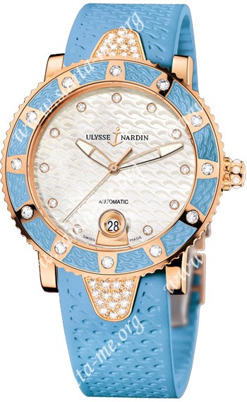 Ulysse Nardin Lady Diver Ladies Wristwatch 8106-101E-3C.10.13
