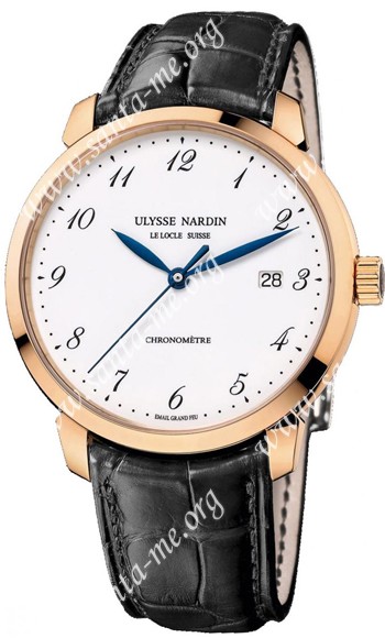 Ulysse Nardin Classico Automatic Mens Wristwatch 8152-111-2-5GF