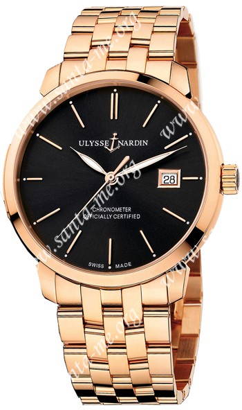 Ulysse Nardin Classico Automatic Mens Wristwatch 8156-111-8-92