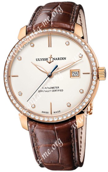 Ulysse Nardin Classico Automatic Mens Wristwatch 8156-111B-2-991