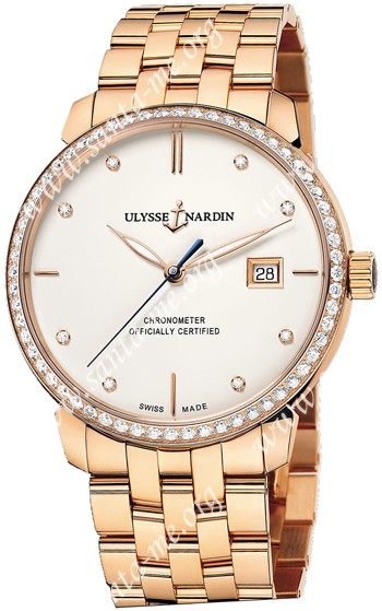 Ulysse Nardin Classico Automatic Mens Wristwatch 8156-111B-8-991