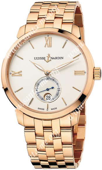Ulysse Nardin Classico Automatic Mens Wristwatch 8276-119-8-31