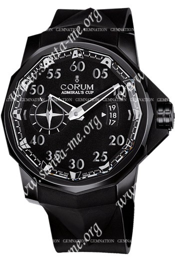 Corum Admirals Cup Black Competition 48 Mens Wristwatch 947.931.94-0371.AN52