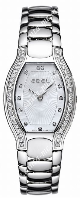 Ebel Beluga Tonneau Mini Ladies Wristwatch 9656G28.9991070