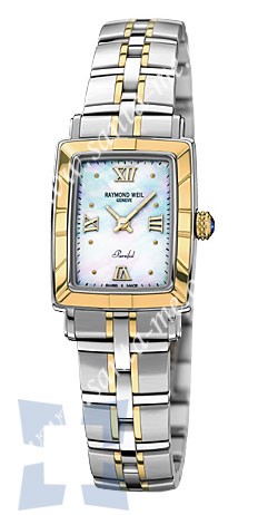 Raymond Weil Parsifal  Rectangular (New) Ladies Wristwatch 9740.STG00915