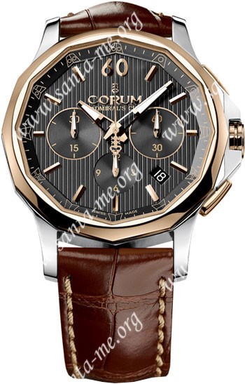 Corum Admirals Cup Legend 42 Chronograph Mens Wristwatch 984.101.24-0F02-AN11