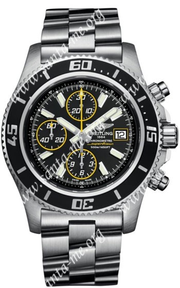 Breitling Superocean Chronograph  Mens Wristwatch A1334102-BA82-SS
