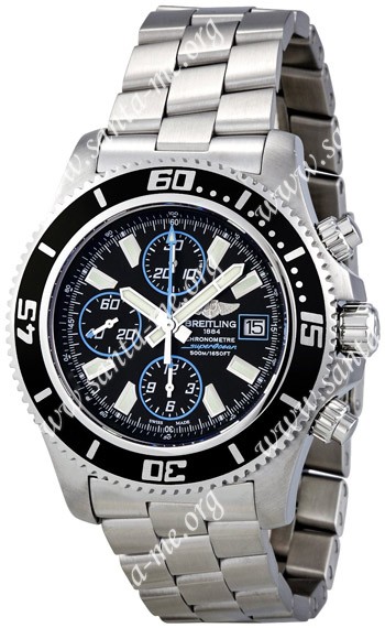 Breitling Superocean Chronograph  Mens Wristwatch A1334102-BA83-SS