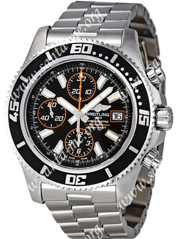 Breitling Superocean Chronograph  Mens Wristwatch A1334102-BA85-SS