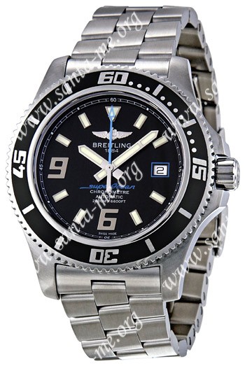 Breitling Superocean 44  Mens Wristwatch A1739102-BA79-SS