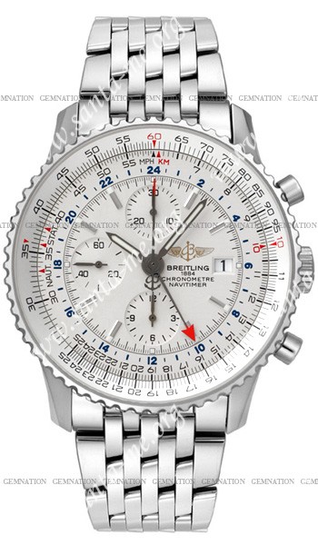 Breitling Navitimer World Mens Wristwatch A2432212.G571-SS