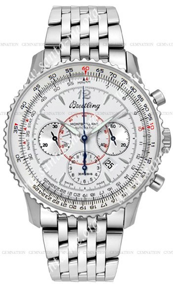 Breitling Montbrillant Mens Wristwatch A4133012.G196-422A