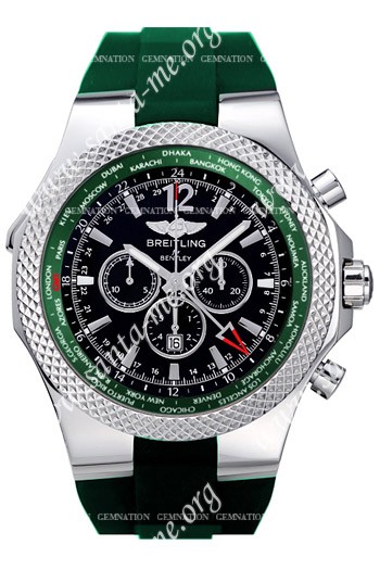 Breitling Breitling for Bentley Special Edition GMT Chronograph Mens Wristwatch A47362S4.B919-214S