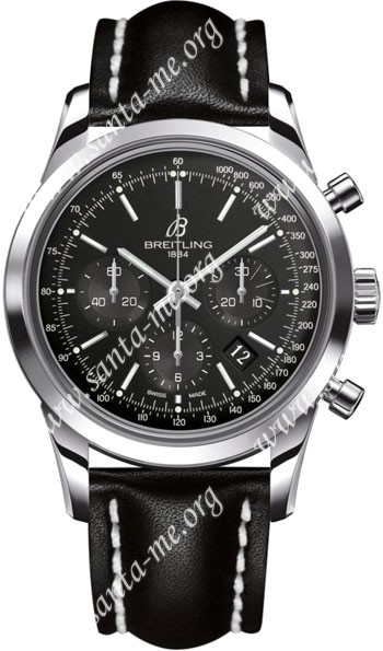 Breitling Transocean Chronograph Mens Wristwatch AB015212-BA99-LS