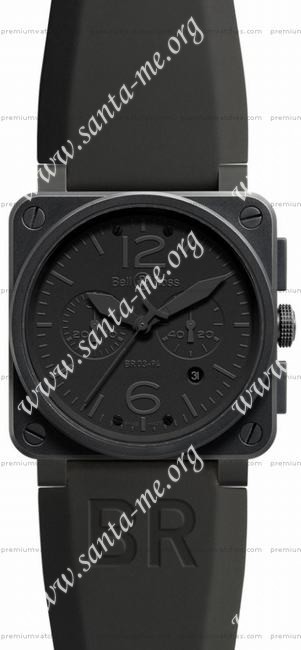 Bell & Ross BR 03-94 Chronographe Phantom Mens Wristwatch BR0394-PHANTOM